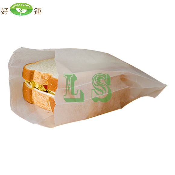 Sandwich Bag Waxed, (1000's)  #4212