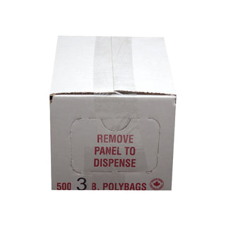 3LB Polybag, 500 CT