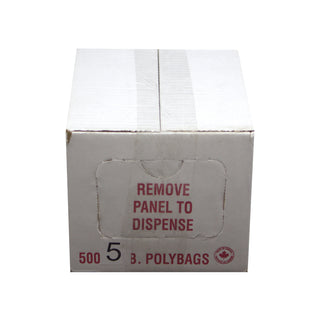 5LB Polybag, 500 CT