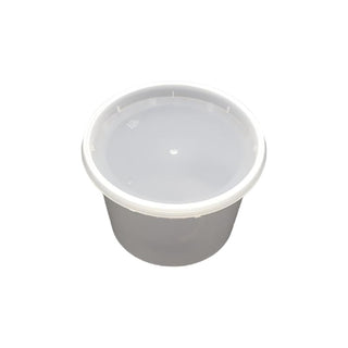 SLS DC-16 16oz. Deli Container Combo, 240 SETS