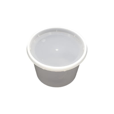 SLS DC-16 16oz. Deli Container Combo, 240 SETS