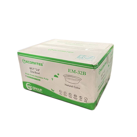 EcoMates EM-32B/GD-32B Fiber Bowl, Case (300's)