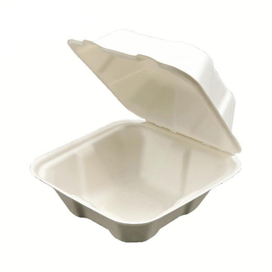 Dynasco GD-551 Fiber Hinged Container, 500 CT