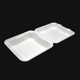 Dynasco GD-771 Fiber Hinged Container, 200 CT