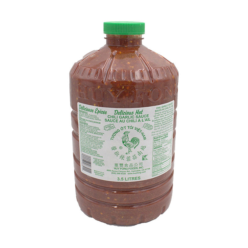 Huy Fong Chili Garlic Sauce, Case (3x3.5 L)
