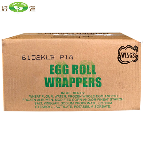 Wing's Vacuum Egg Roll Wrap (18x1KG)