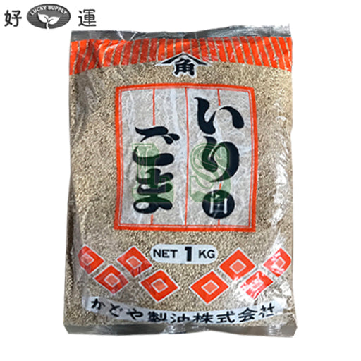 Kadoya Roasted White Sesame Seed 12X1KG/CS