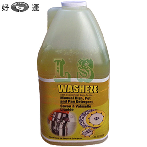 Washeze Manual Dish,Pot And Pan Detergent (4x4L)  #5104