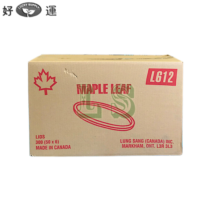 Maple Leaf L612 Lid for 32oz Bowl (300's)  #3134