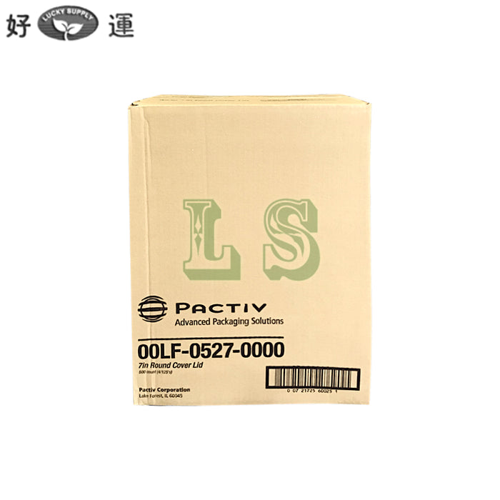 Pactiv 00LF-0527, 7" Round Foam Lid (500's) *