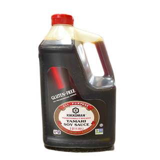 Kikkoman Gluten Free Tamari Soy Sauce, Case (6x1.89 L)