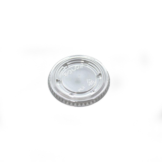 Dart PL4N Clear Flat Lid for 3.25oz/4oz., 2500 CT