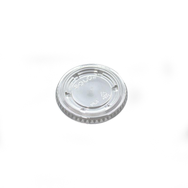 Dart PL4N Clear Flat Lid for 3.25oz/4oz., 2500 CT