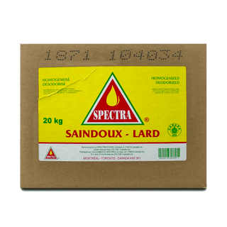 Spectra Deodorized Lard, 20 KG