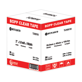 Dynacso T-218110 Clear Tape, 36 CT
