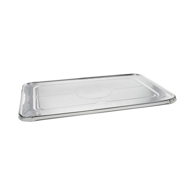 Pactiv Y112045 Full-Size Aluminum Flat Lid, 80 CT