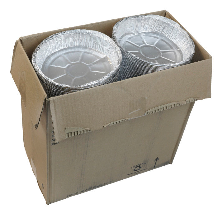 Pactiv Y52830, 8" Round Aluminum Container (250's) *