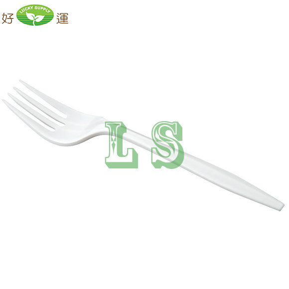 Fork, White (1000's)  #4401