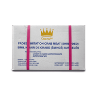 Crown Imitation Crab Meat, Shredded, 10 KG