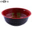 550mL Black/Red Donburi Bowl w/ Lid (500Set)