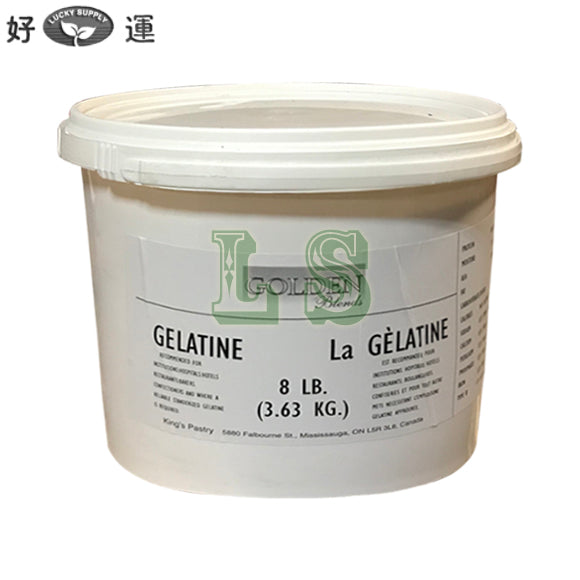 吉利丁粉/鱼胶粉 Golden Blends Gelatin (8LB)