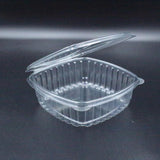 Dynasco HL-48 48oz. Seal Clear Hinged Container, 200 CT