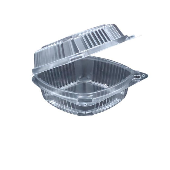 Dynasco HL-881 Clear Hinged Container, 200 CT