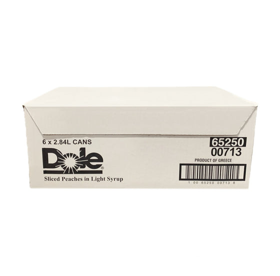 Dole Peach Slices in Light Syrup, Case (6x2.84 L)