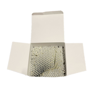 Ecomates SU-86W 8'' 6 MM White Unwrapped Paper Straw, Case (8x400's)